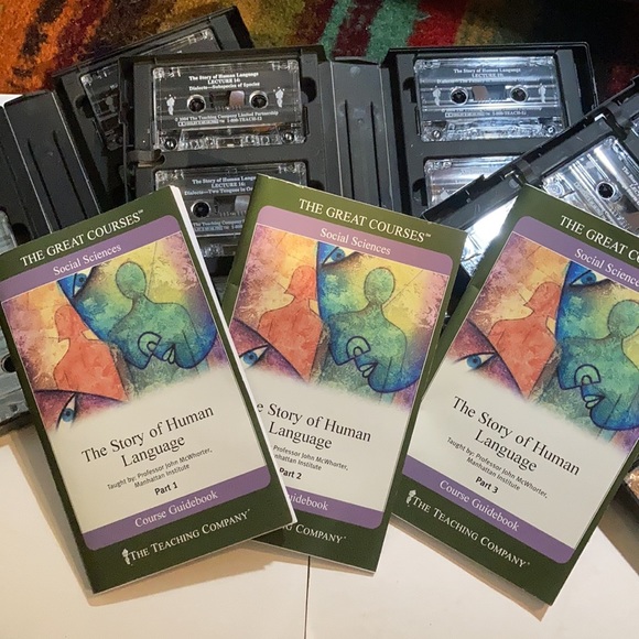 The story of human language by John McWhorter audio cassettes - Picture 2 of 2
